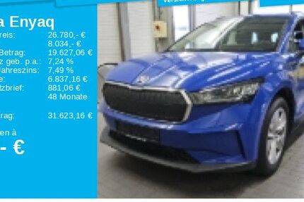 Skoda Enyaq 16.491 km 26.780 € Frankfurt 60326