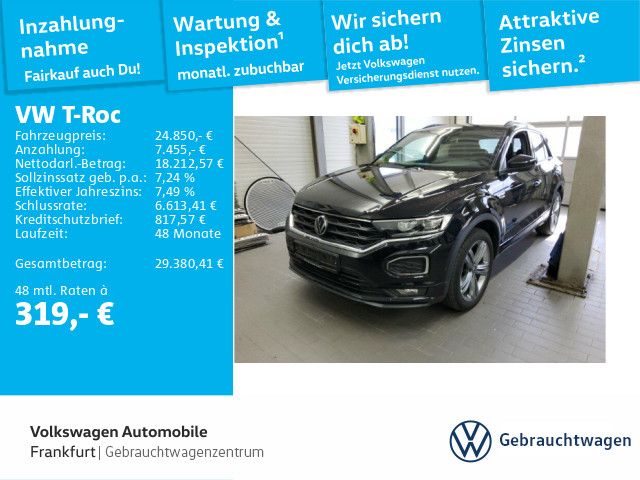 VW T-Roc 34.263 km 24.850 &euro; Frankfurt 60326