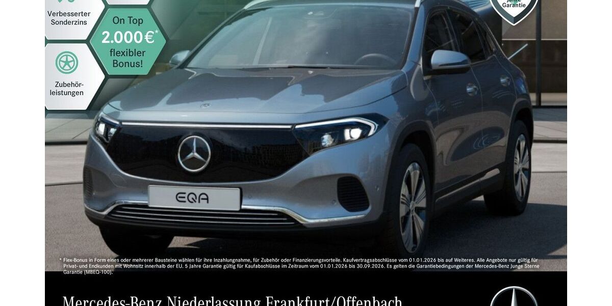 Mercedes-Benz EQA 18.066 km 36.890 &euro; Frankfurt 60599