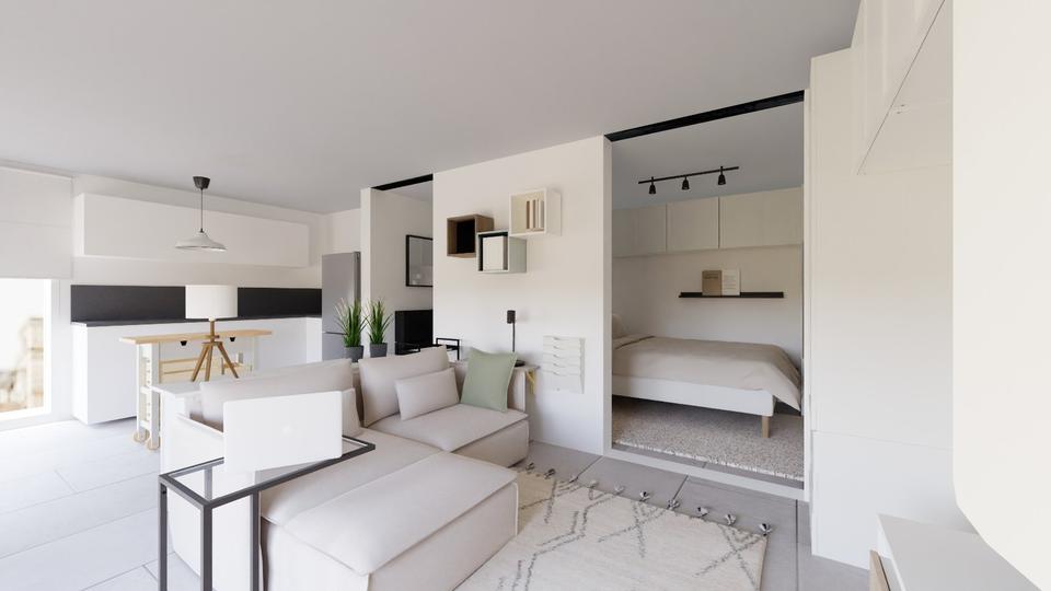 Erdgeschoßwohnung Riedstadt - 1.5 Zimmer, 47 m&sup2;, 775&euro; | Angebot:26393172