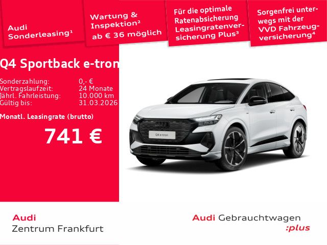 Audi Q4 e-tron 16.080 km 61.600 &euro; Frankfurt am Main 60314