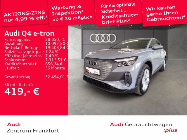 Audi Q4 e-tron 40.540 km 28.850 &euro; Frankfurt am Main 60314