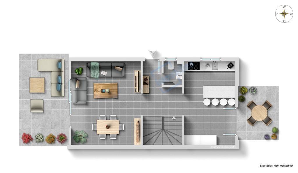 Doppelhaushälfte Weiterstadt - 4 Zimmer, 153 m&sup2;, 549.900&euro; | Angebot:26499190