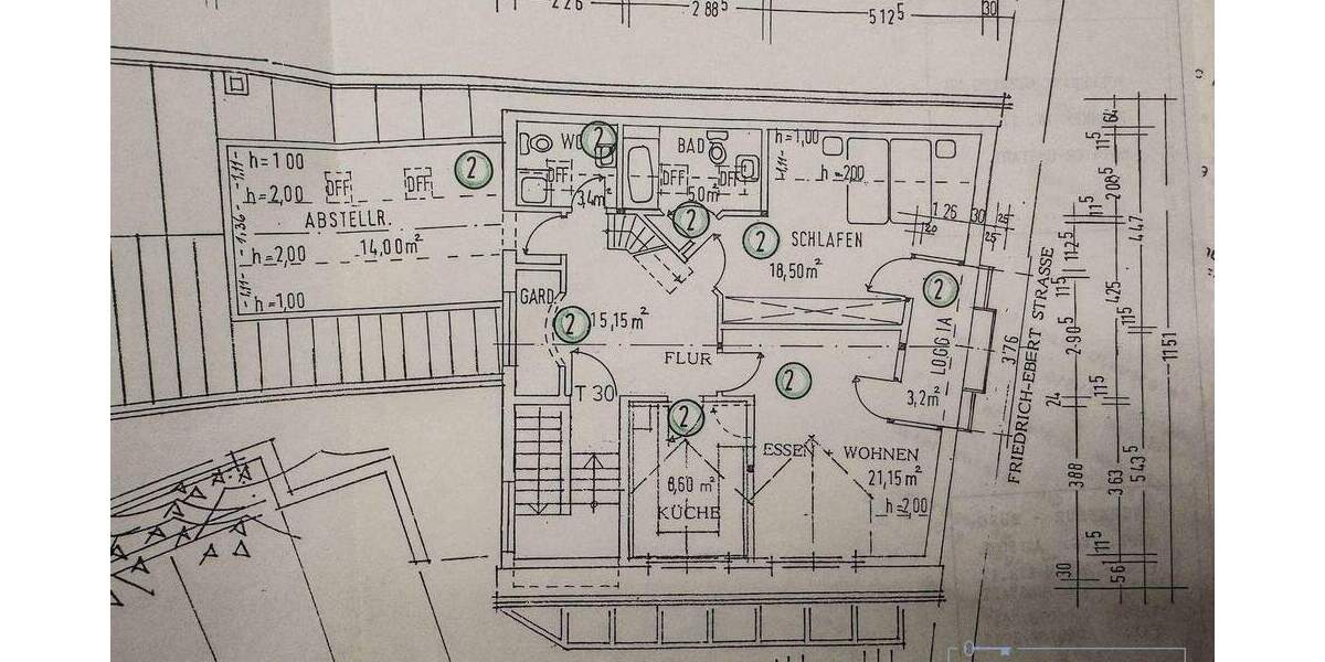 Etagenwohnung Groß-Umstadt Kleestadt - 5 Zimmer, 116 m&sup2;, 199.000&euro; | Angebot:25800574