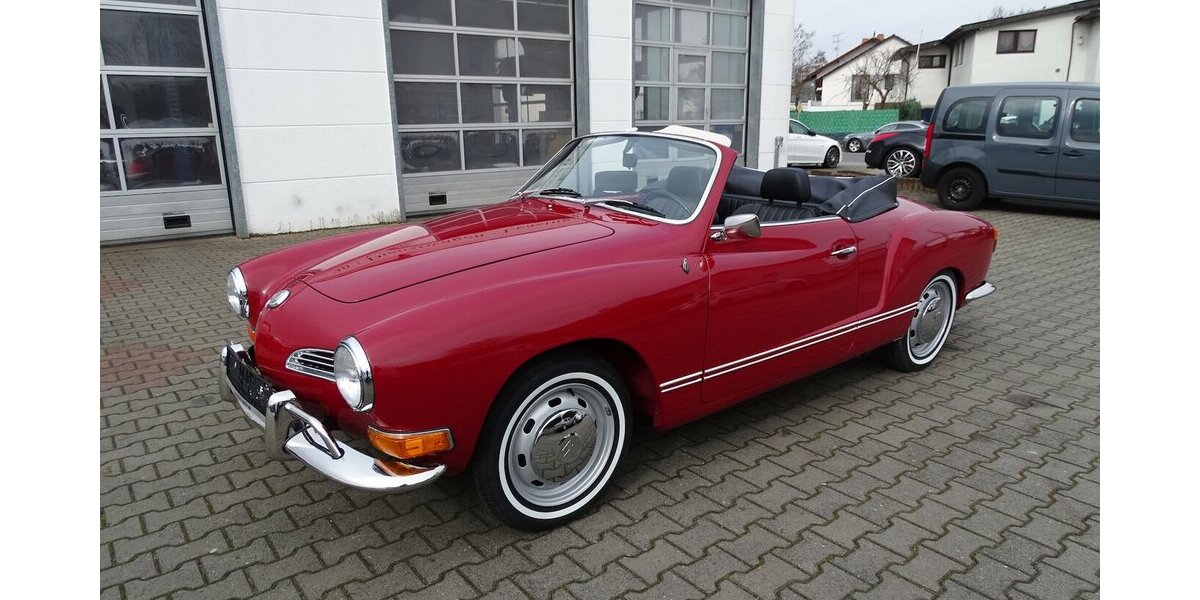 VW Karmann Ghia Cabrio vollständig restauriert 1.200 km 54.990 &euro; Rodgau 63110
