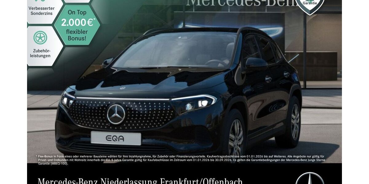 Mercedes-Benz EQA 16.194 km 40.490 &euro; Frankfurt 60599