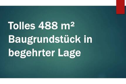 :: Baugrundstück mit 488 m² in begehrter Lage in Bürstadt (B 361) ::