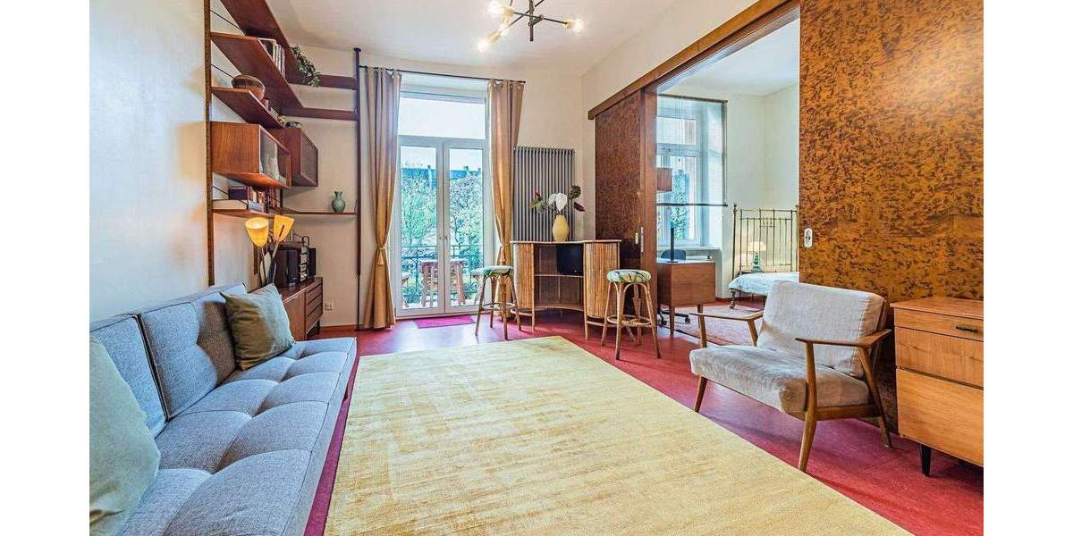 Etagenwohnung Frankfurt am Main Nordend-Ost - 3 Zimmer, 90 m&sup2;, 2.350&euro; | Angebot:25523926