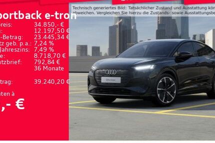 Audi Q4 e-tron 54.912 km 34.450 &euro; Frankfurt am Main 60326