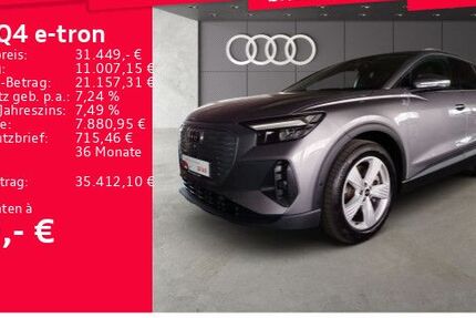 Audi Q4 e-tron 46.225 km 31.449 &euro; Frankfurt am Main 60314