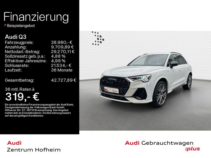 Audi Q3 49.297 km 36.999 € Hofheim 65719