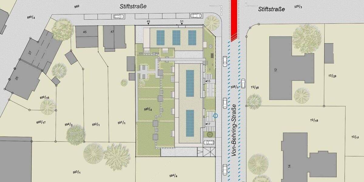 Etagenwohnung Offenbach am Main Bürgel - 2 Zimmer, 45 m&sup2;, 269.620&euro; | Angebot:26891450