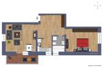 Etagenwohnung Darmstadt Bessungen - 2 Zimmer, 64 m&sup2;, 1.190&euro; | Angebot:26891516