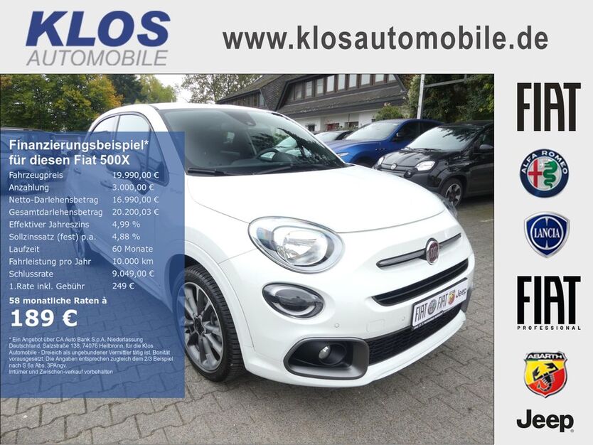 Fiat 500X 21.530 km 19.990 € Dreieich 63303