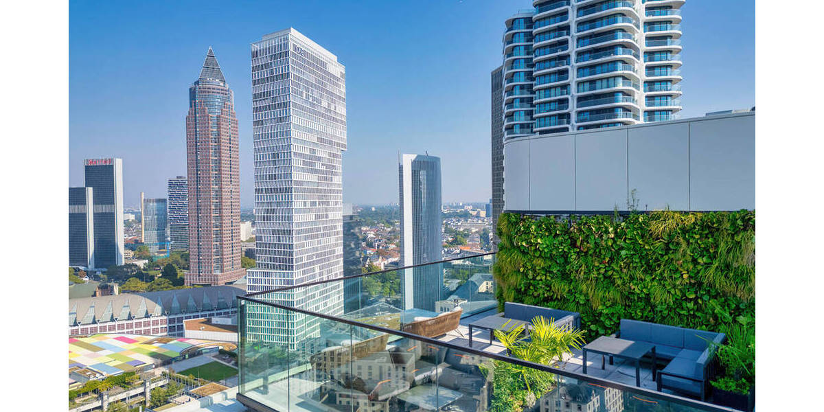 Repräsentatives Apartment im Herzen Frankfurts mit Concierge, Gym und Dachterrasse 2 zimmer