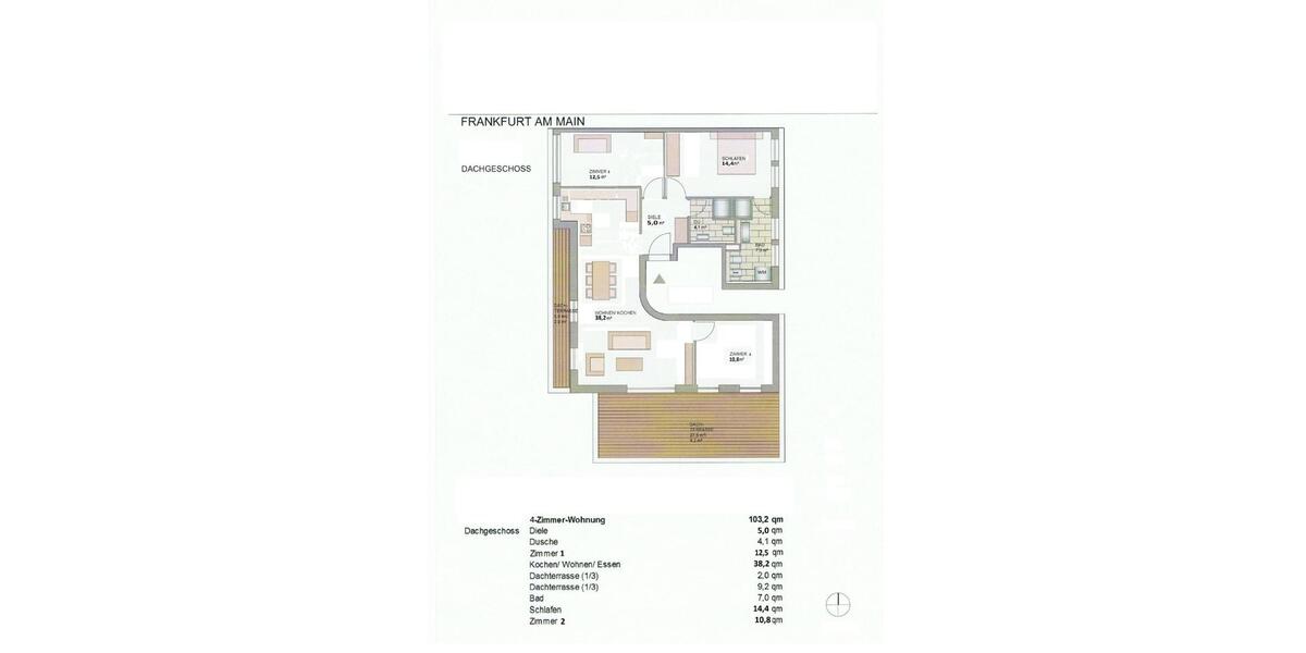 Einfamilienhaus Frankfurt am Main Niederrad - 4 Zimmer, 103 m&sup2;, 859.000&euro; | Angebot:25476798