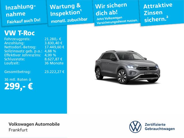 VW T-Roc 19.199 km 21.280 &euro; Frankfurt 60326