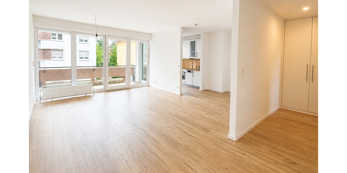 Modernisierte 2-Zimmer-Eigentumswohnung mit Südbalkon, Aufzug und Garage in begehrter Wohnlage von Neu-Isenburg - Etagenwohnung Neu-Isenburg Isenburg | Angebot:26926192