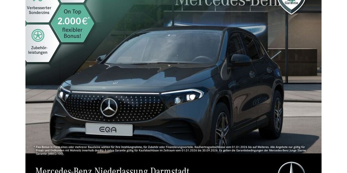 Mercedes-Benz EQA 8.406 km 43.990 &euro; Darmstadt 64295