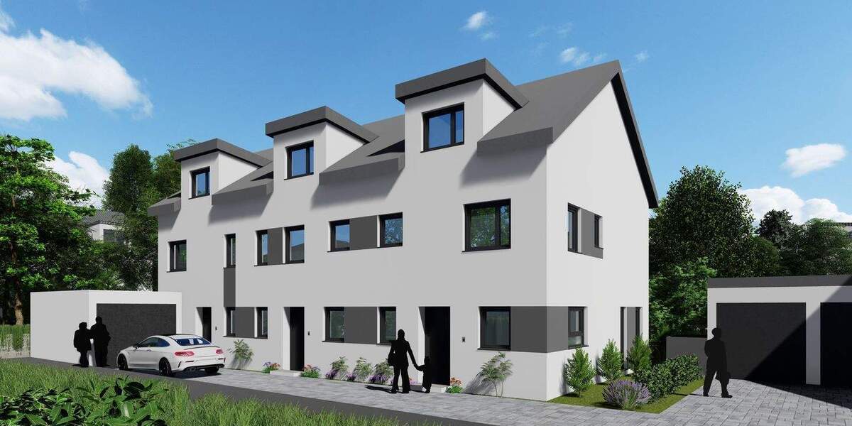 Reihenmittelhaus Biebesheim am Rhein - 3 Zimmer, 100 m&sup2;, 391.500&euro; | Angebot:25703555
