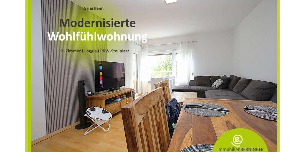 Wohnung zum Kaufen in Griesheim 210.000 € 61.82 m² 2 zimmer