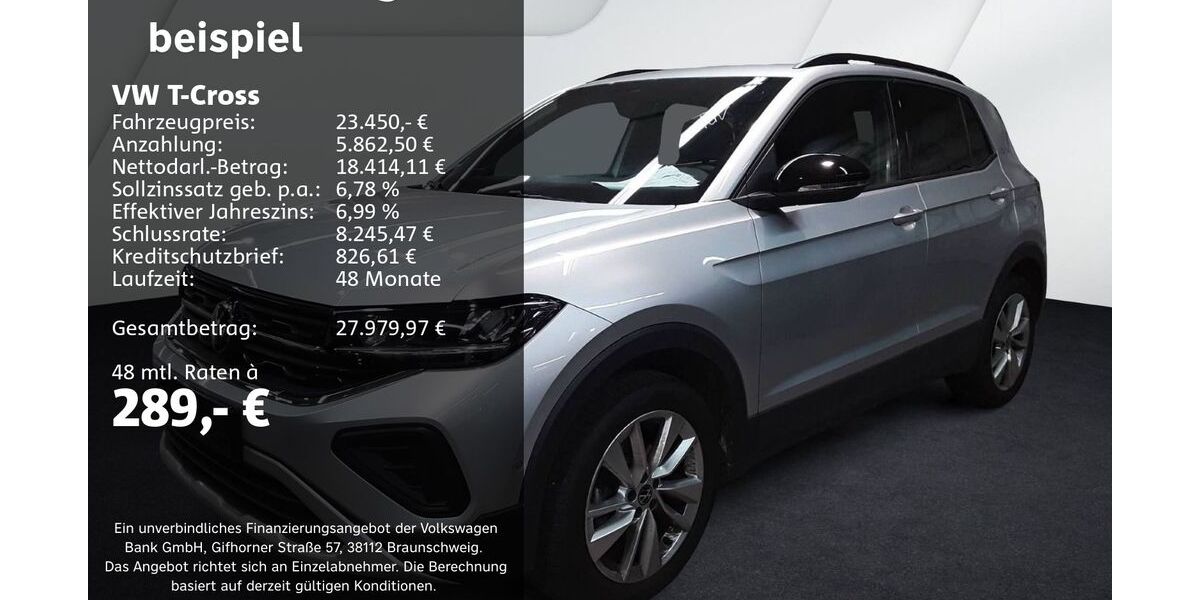 VW T-Cross 26.580 km 23.450 &euro; Groß-Umstadt 64823