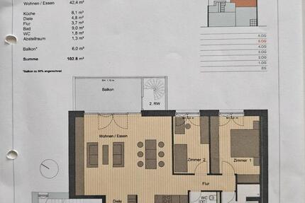 Wohnung Frankfurt am Main Innenstadt 1 - 3 Zimmer, 103 m&sup2;, 660.000&euro; | Angebot:26781203