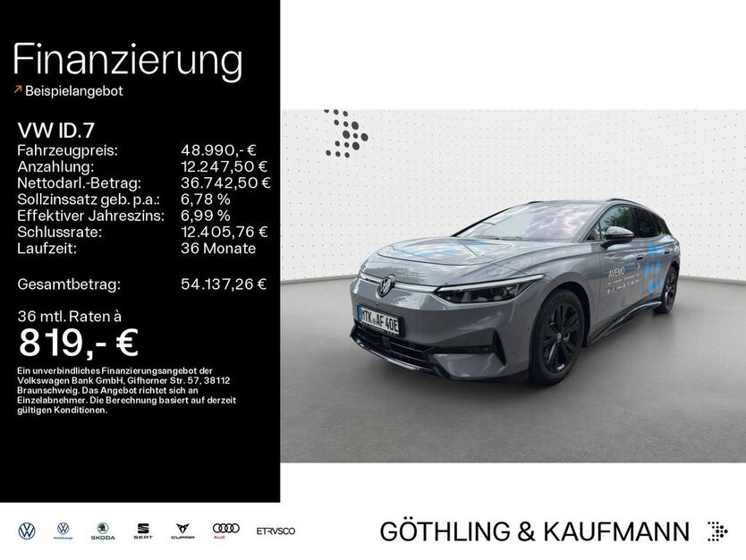 VW ID.7 10.000 km 46.890 € Hofheim 65719