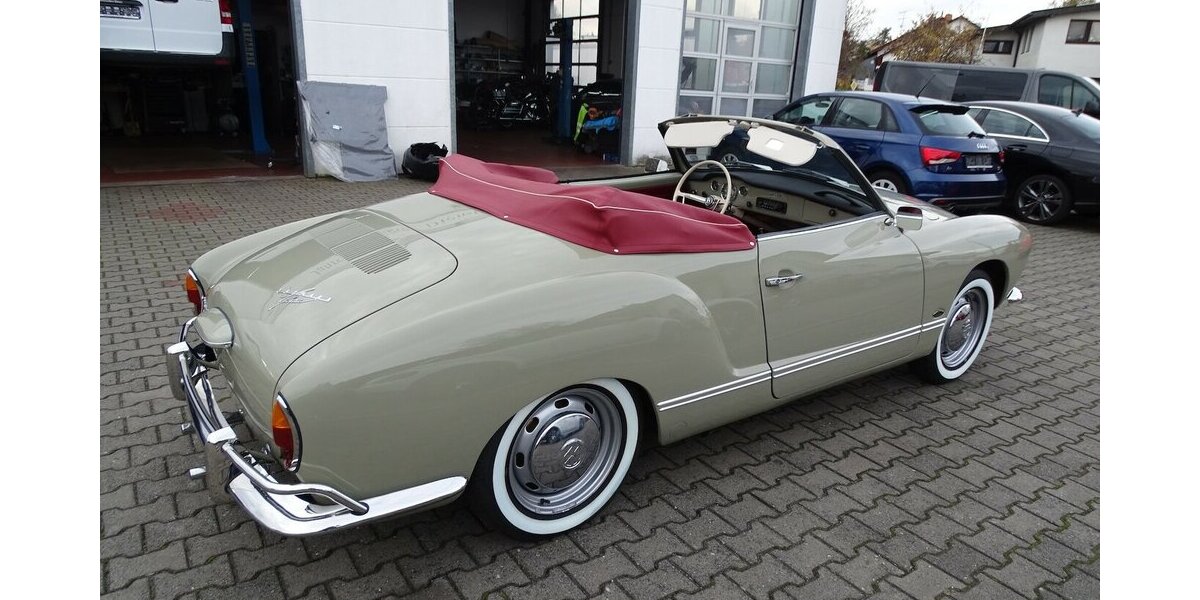 VW Karmann Ghia Cabrio vollständig restauriert 1.200 km 63.900 € Rodgau 63110