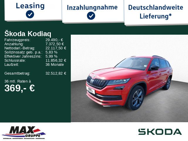 Skoda Kodiaq 74.500 km 28.780 &euro; Rödermark 63322