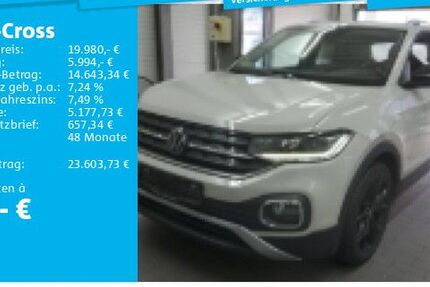 VW T-Cross 49.968 km 19.980 &euro; Frankfurt 60326