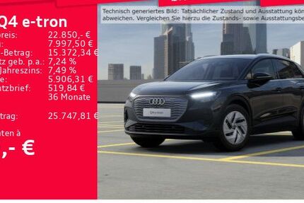 Audi Q4 e-tron 21.750 km 22.840 &euro; Frankfurt am Main 60314