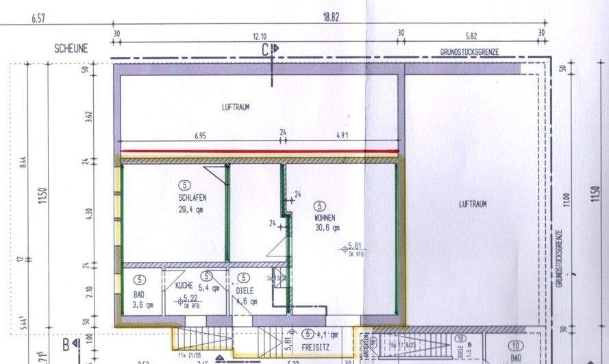 Etagenwohnung Otzberg Ober-Nauses - 2 Zimmer, 73 m&sup2;, 145.000&euro; | Angebot:25667644