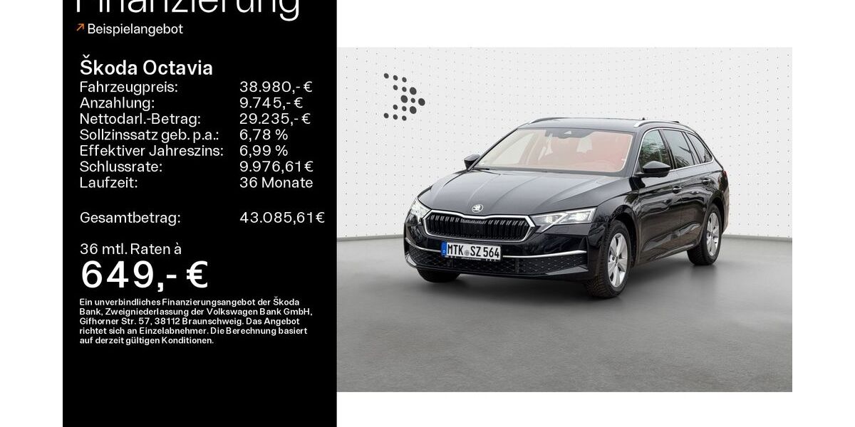 Skoda Octavia 10.000 km 38.980 &euro; Hofheim im Taunus 65719
