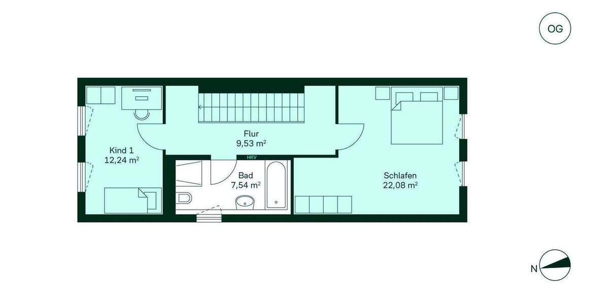 Reihenmittelhaus Langen - 5 Zimmer, 156 m&sup2;, 839.900&euro; | Angebot:25664205