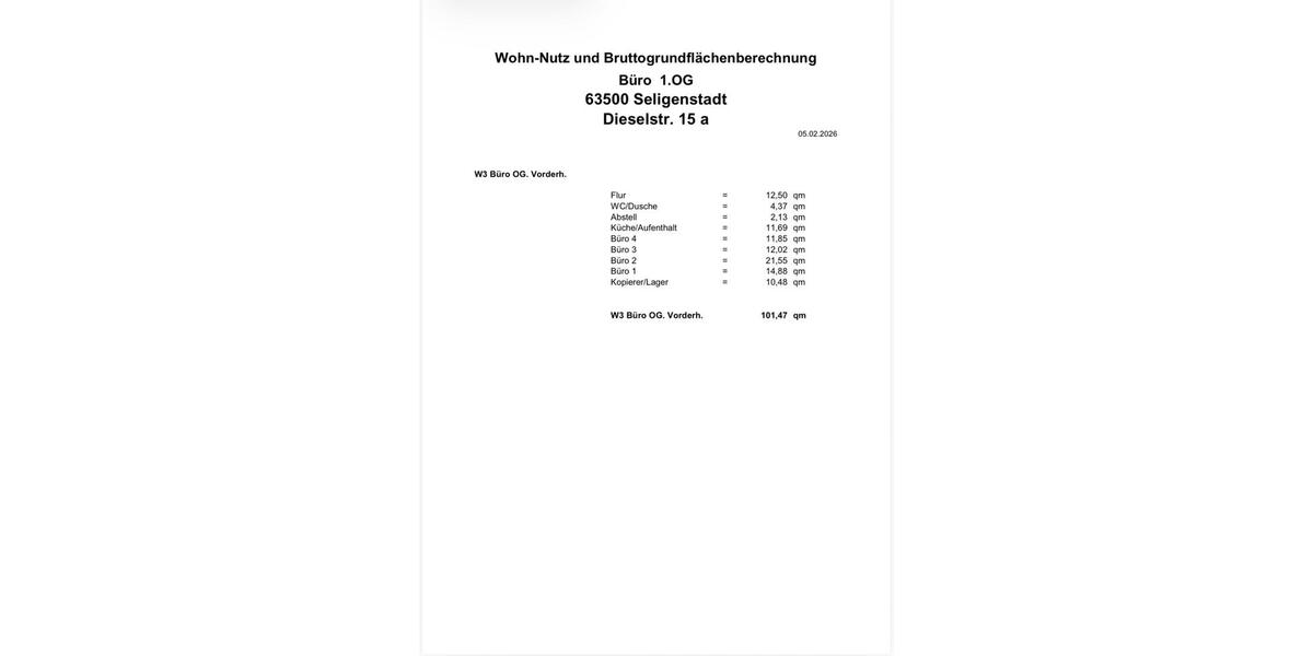 Gewerbeobjekt Seligenstadt - 1.050&euro; | Angebot:24808202