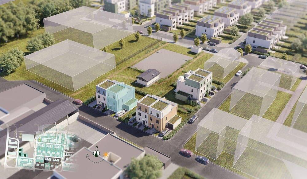 Doppelhaushälfte mit großer Dachterrasse 5 zimmer