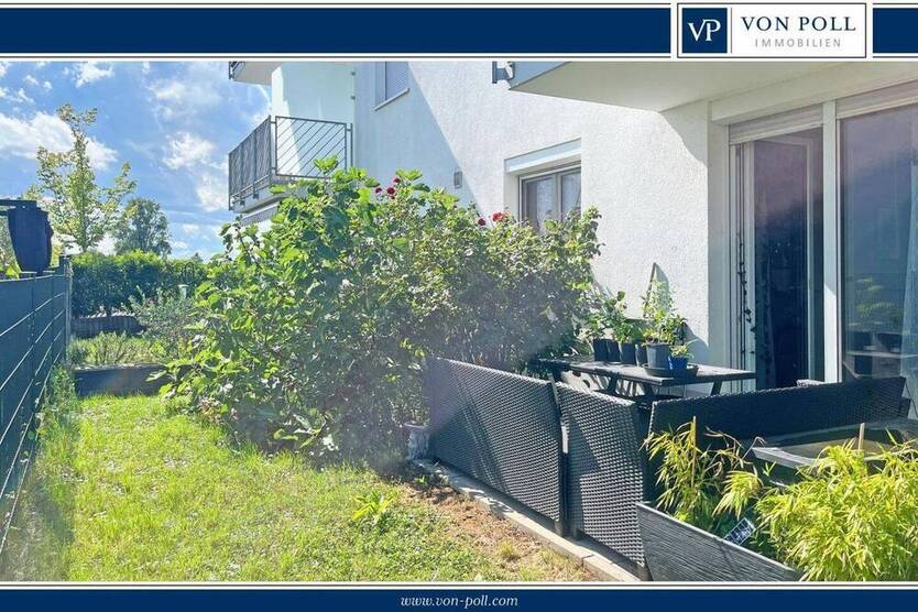 Attraktive 3-Zimmer-Wohnung mit großem Garten - barrierefrei