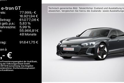 Audi RS e-tron GT 12.490 km 75.999 &euro; Hofheim 65719