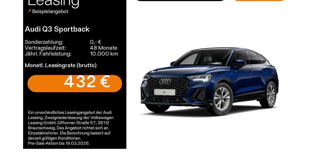 Audi Q3 22.118 km 44.880 &euro; Hofheim 65719