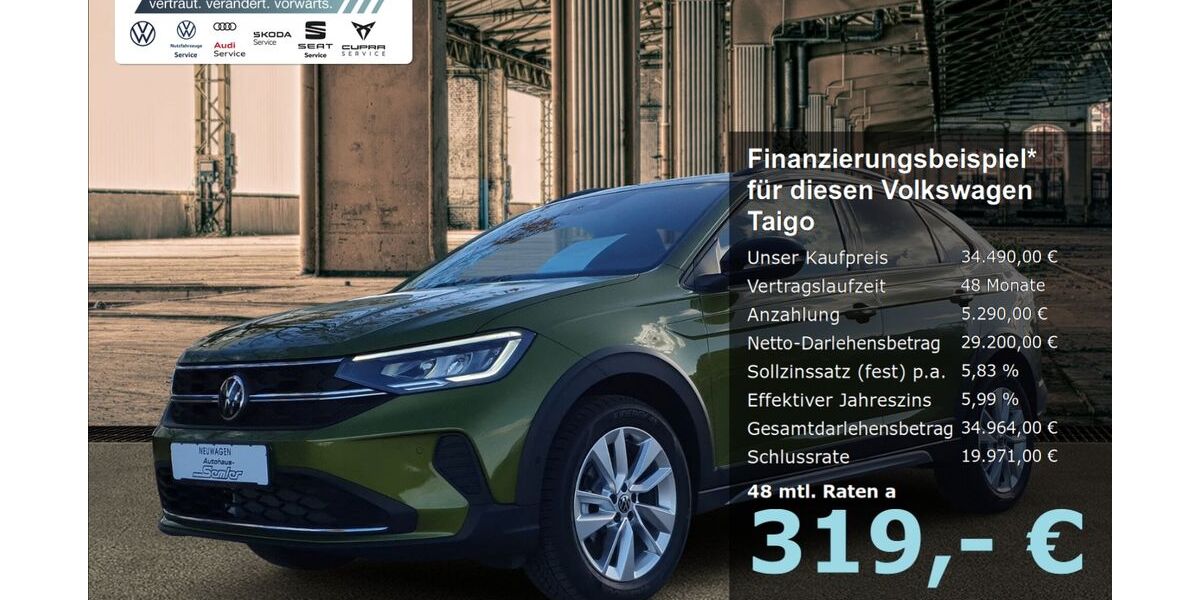 VW Taigo 3.000 km 34.490 &euro; Griesheim 64347