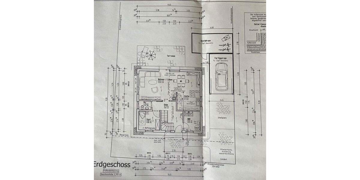 RESERVIERT - Modernes, freistehendes Einfamilienhaus in Lage von Bürstadt - ideal für Familien 5 zimmer