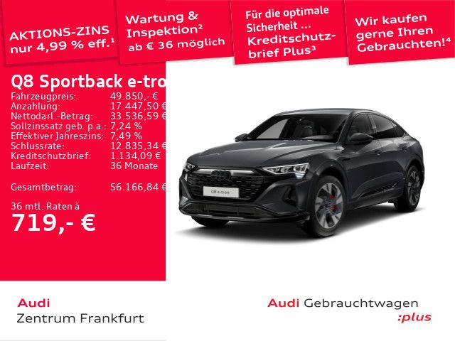 Audi Q8 e-tron 17.901 km 49.850 &euro; Frankfurt am Main 60326