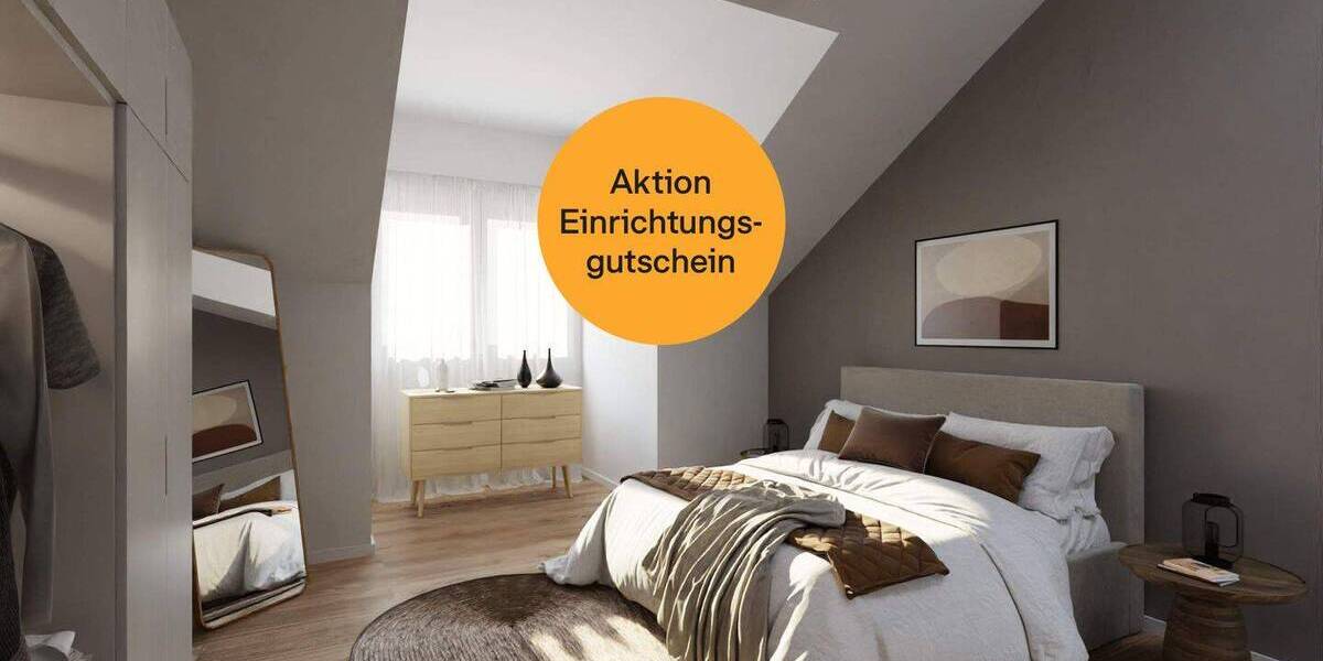 Helle Eigentumswohnung mit Dachterrasse 3 zimmer