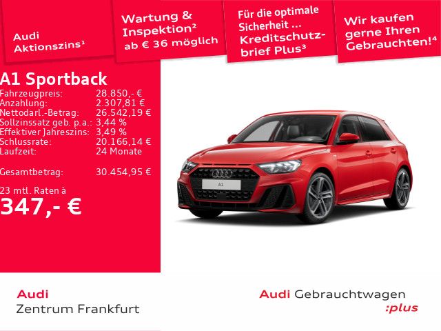 Audi A1 6.300 km 28.850 &euro; Frankfurt am Main 60314
