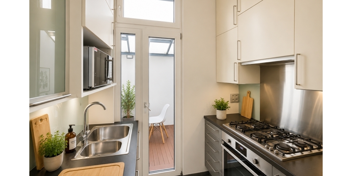 Frankfurt-Nordend: Moderne möblierte 2-Zimmerwohnung in bester Wohnlage! - Etagenwohnung Frankfurt am Main Nordend West | Angebot:26893581