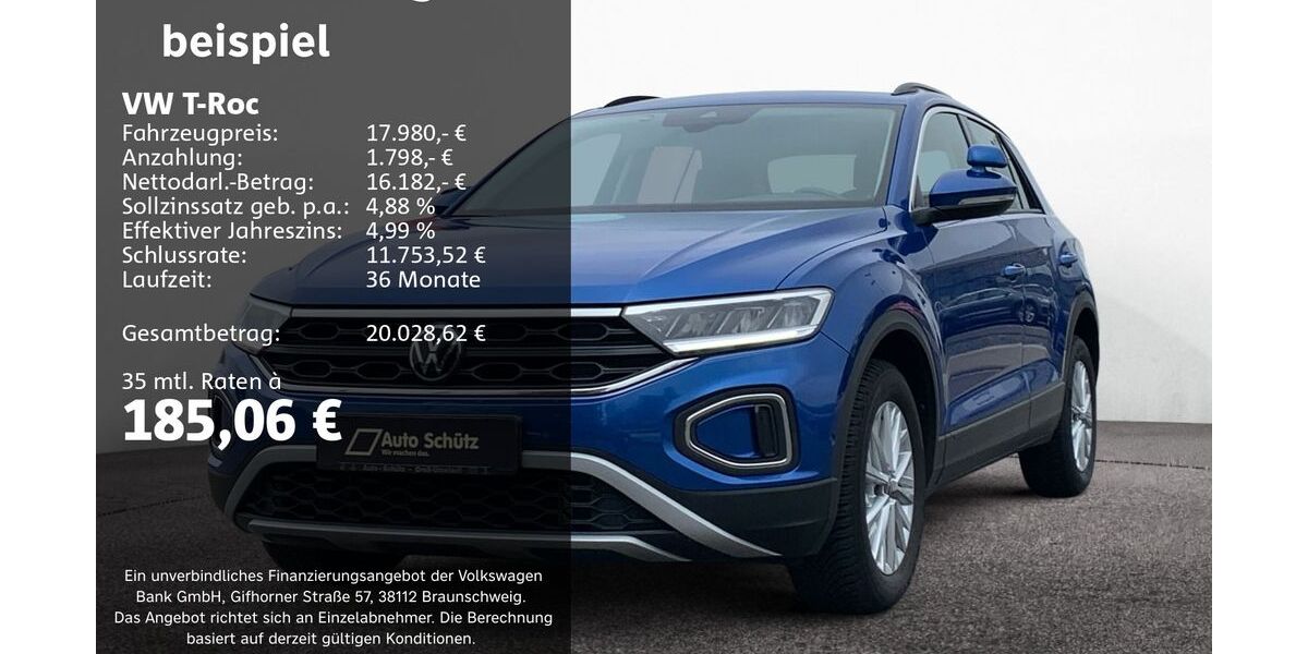 VW T-Roc 117.762 km 16.790 &euro; Groß-Umstadt 64823
