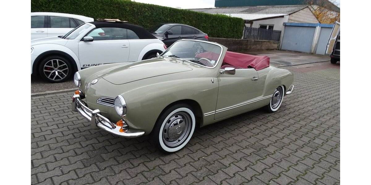 VW Karmann Ghia Cabrio vollständig restauriert 1.200 km 63.900 € Rodgau 63110