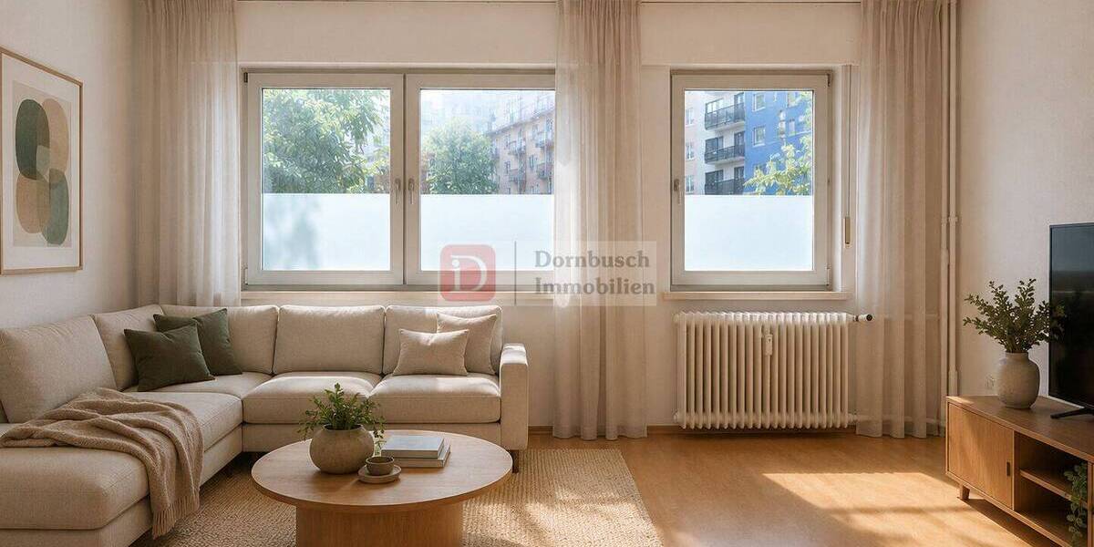 Etagenwohnung Frankfurt am Main Westend-Süd - 1 Zimmer, 47 m&sup2;, 349.000&euro; | Angebot:26887576