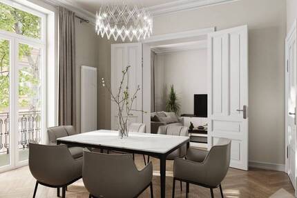 #VERKAUFT# Beletage im Erstbezug nach liebevoller Sanierung im schönen Nordend-West 3 zimmer